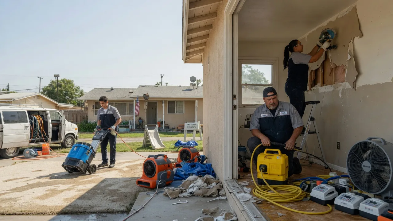 Water Damage Restoration in Richgrove, CA near me
